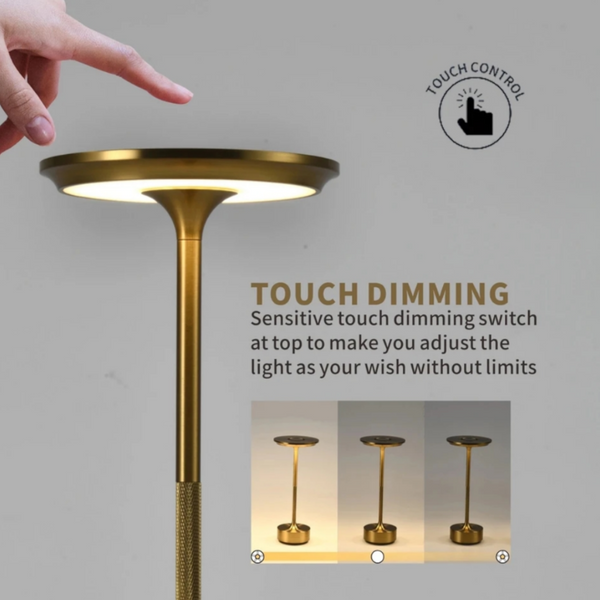 LED Metalna Stolna Lampa Touch Sistem