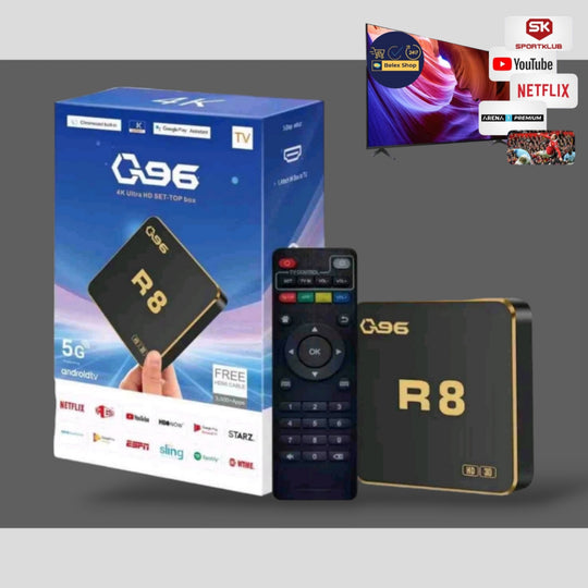 Android Smart TV Box IPTV "Q96" - Zoro