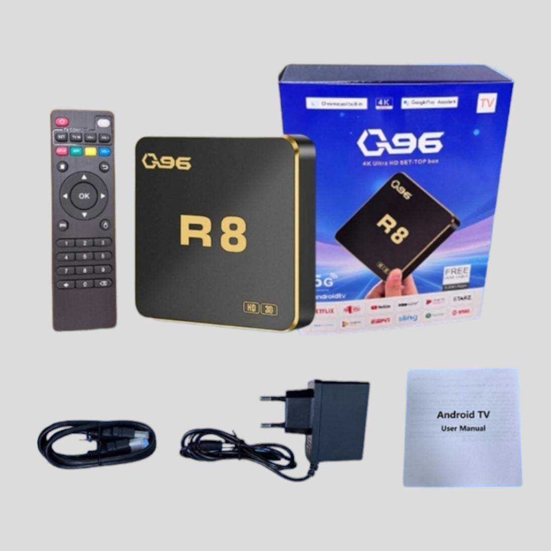 Android Smart TV Box IPTV "Q96" - Zoro