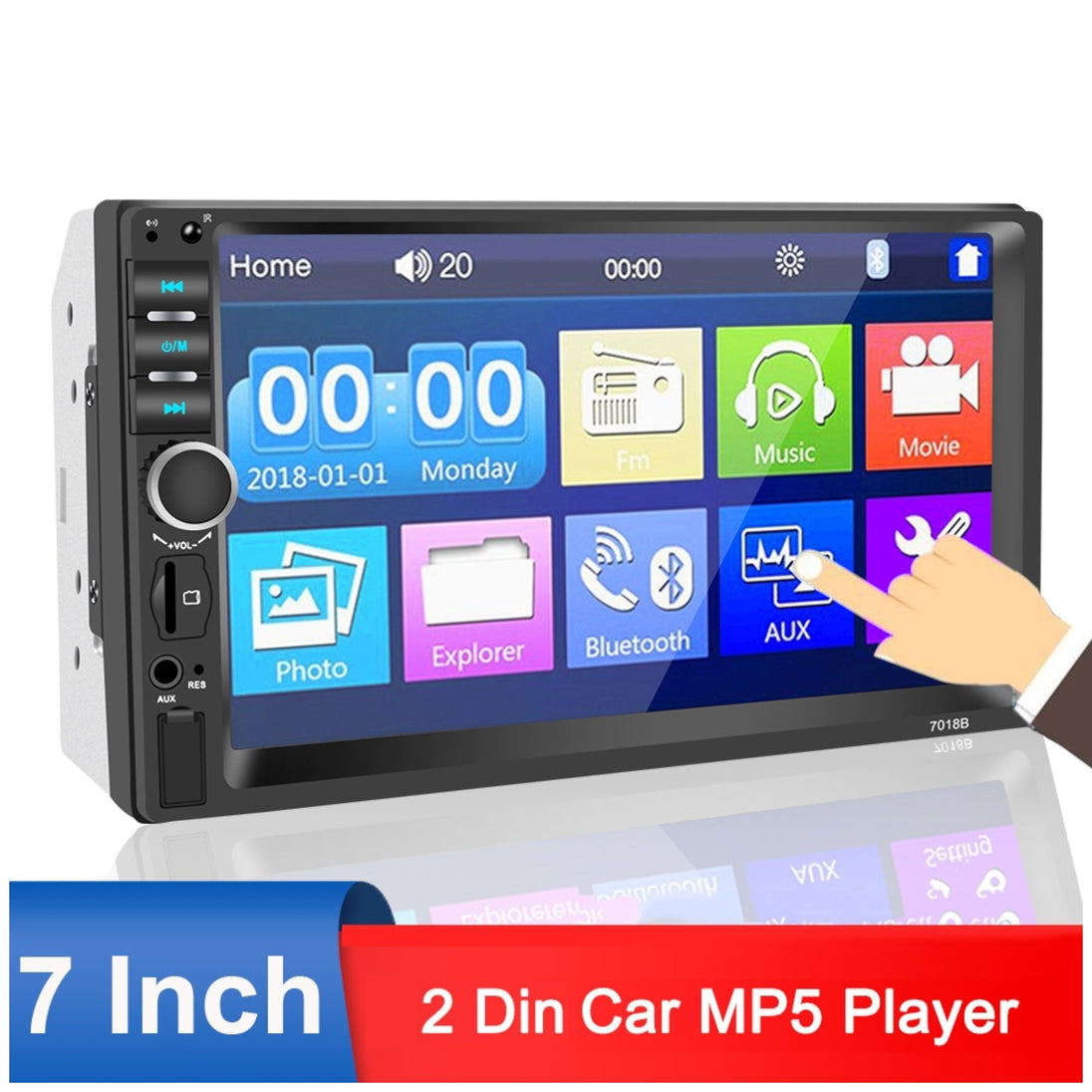 Auto 2 Din Multimedija 7" Touch Screen - Zoro