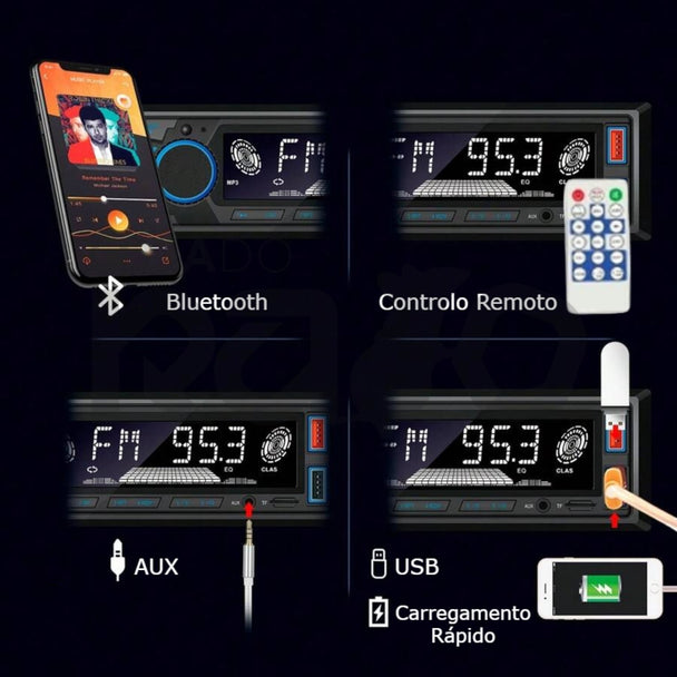 Auto Radio Daljinski/USB/TFT/BT/AUX - Zoro