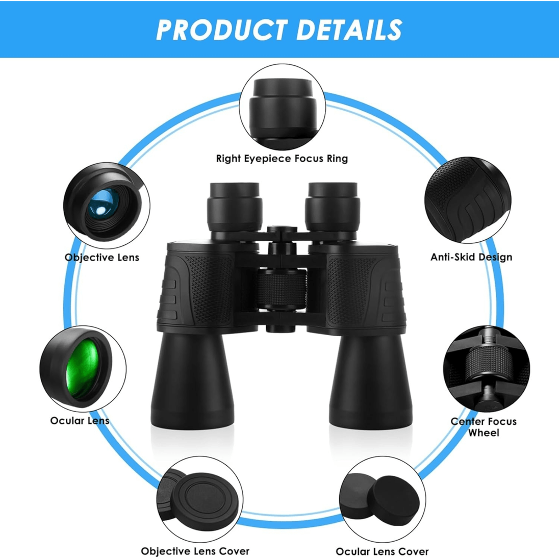 Dvogled "Binoculars" 10x50 HD - Zoro