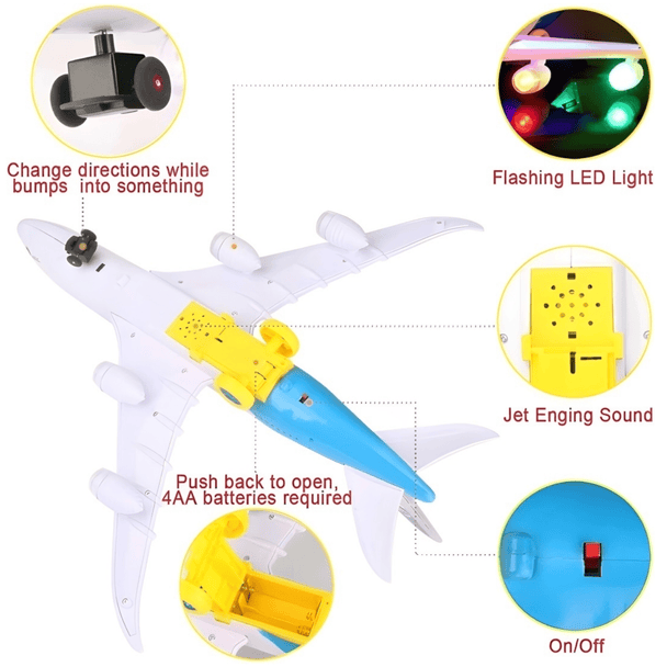 Električni Avion igračka "Air Bus A380" - Zoro