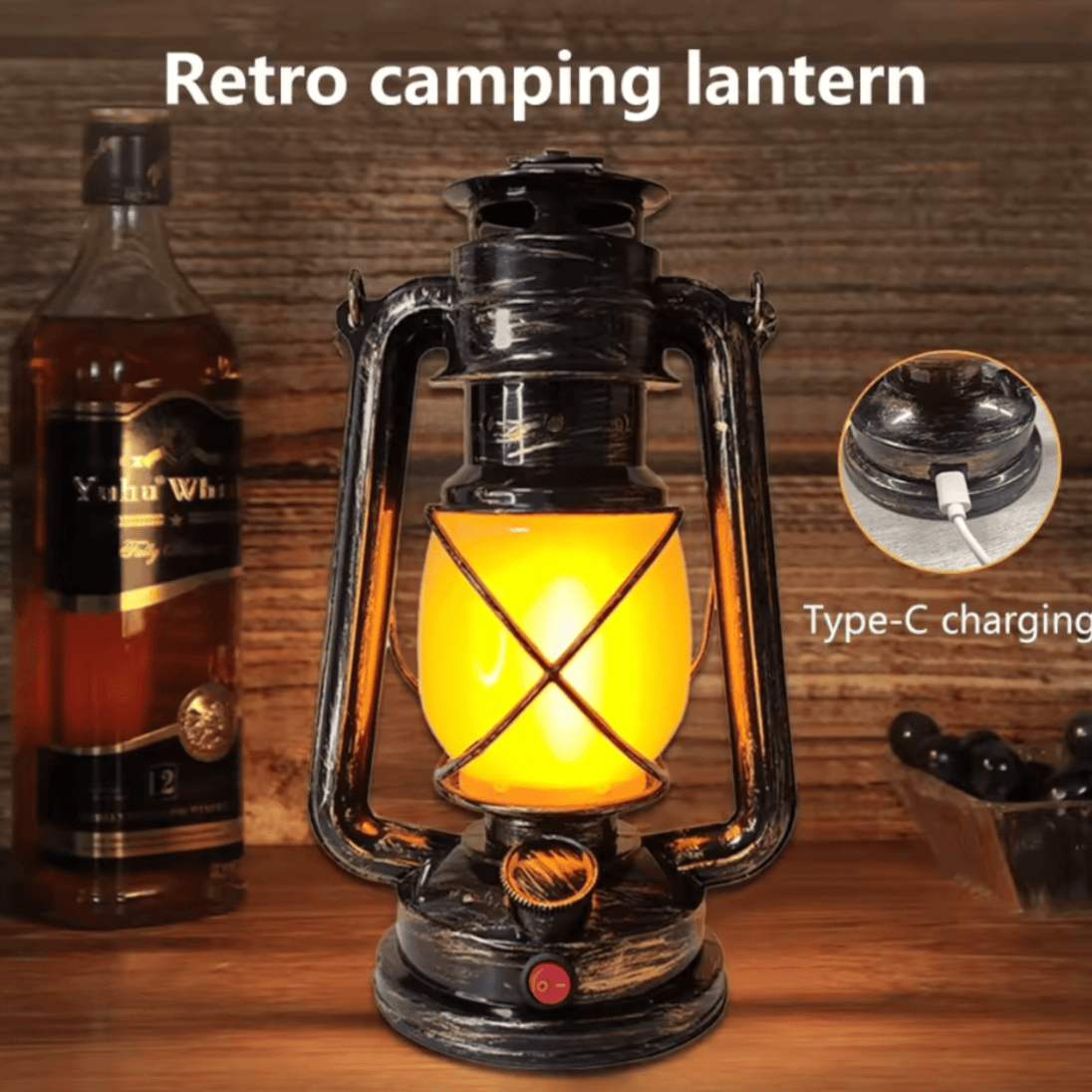 LED Retro Lampa - Zoro