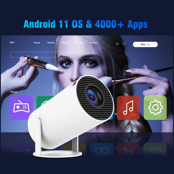 Projektor Android 11, 4K 1080P Full HD - Zoro