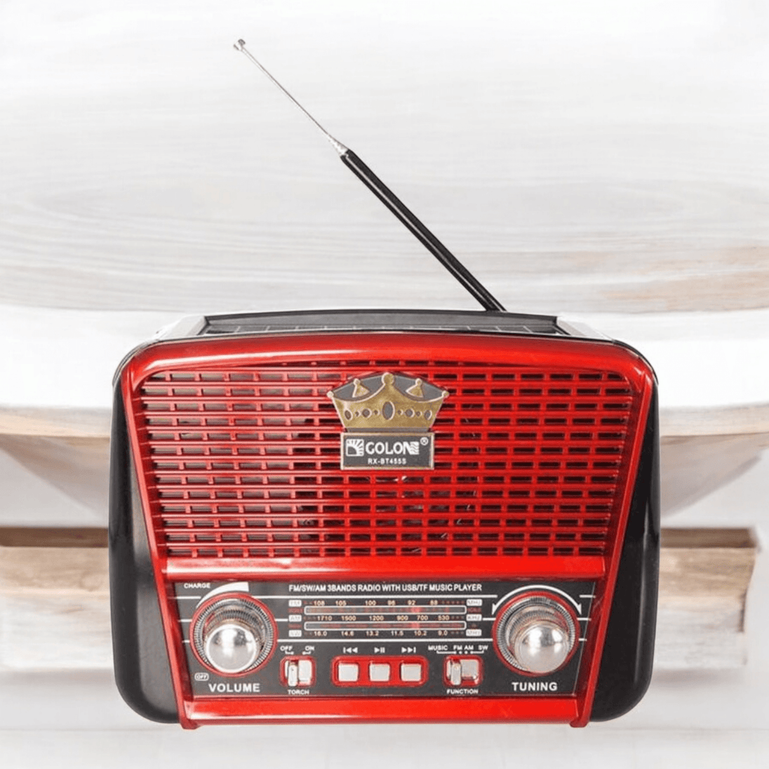 Retro Bluetooth Radio "RX - BT456" - Zoro