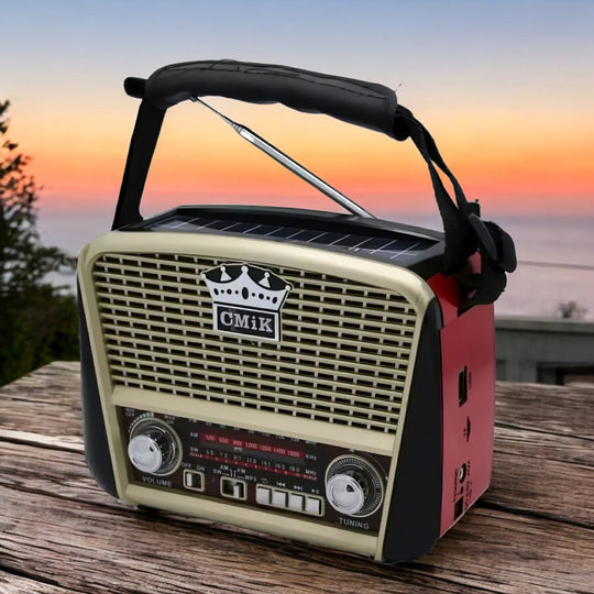 Retro Solarni Bluetooth Radio "MK - 455UC - BT" - Zoro