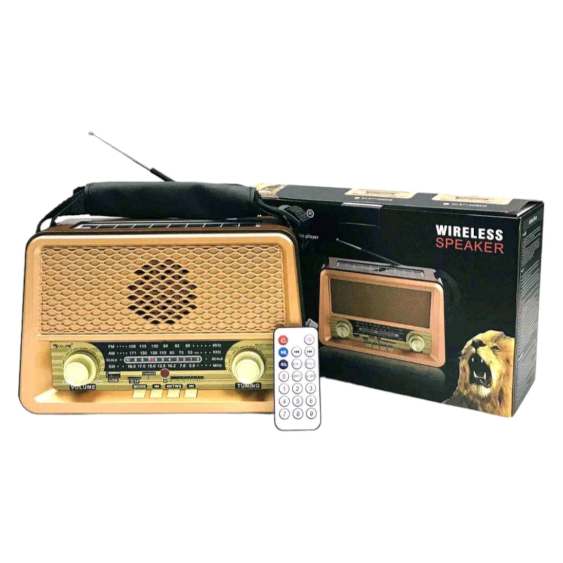 Retro Solarni Bluetooth Radio "RX - BT1008" - Zoro