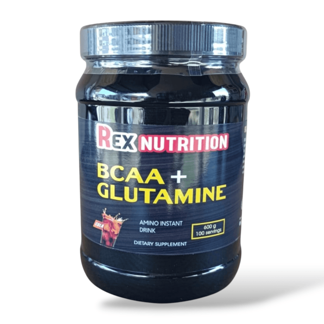 "Rex Nutrition" BCAA + Glutamin (Okus Cola) 600g - Zoro