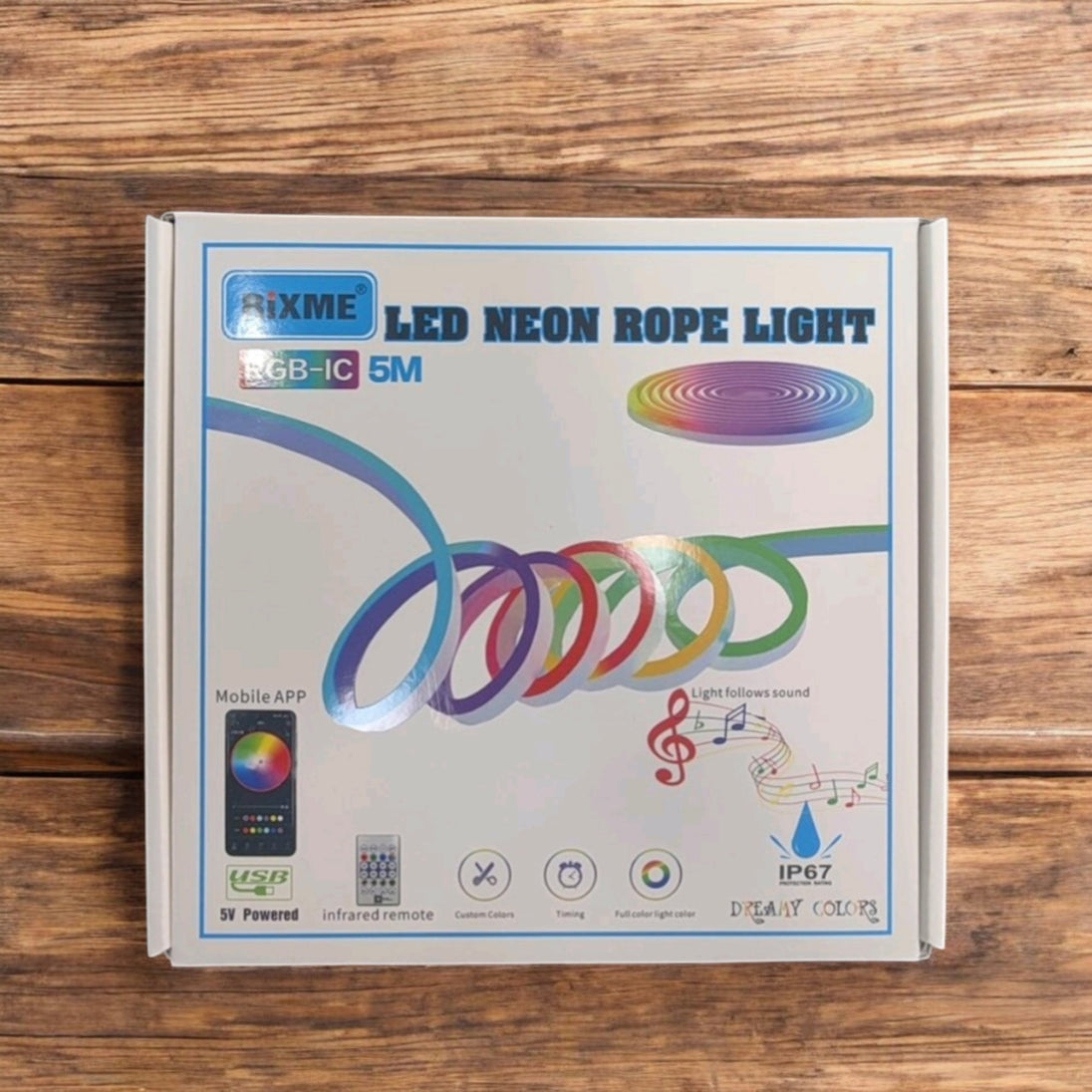 Rixme LED RGB Neon Traka 5m - Zoro