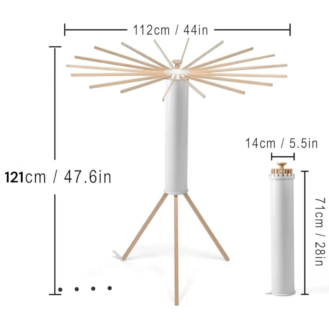 Rotirajući Stalak za Sušenje Veša 360° - Zoro