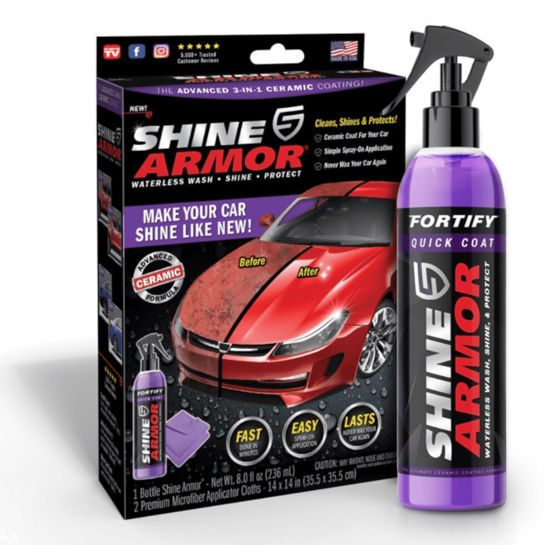 "SHINE ARMOR" Nano keramička zaštita za auto - Zoro