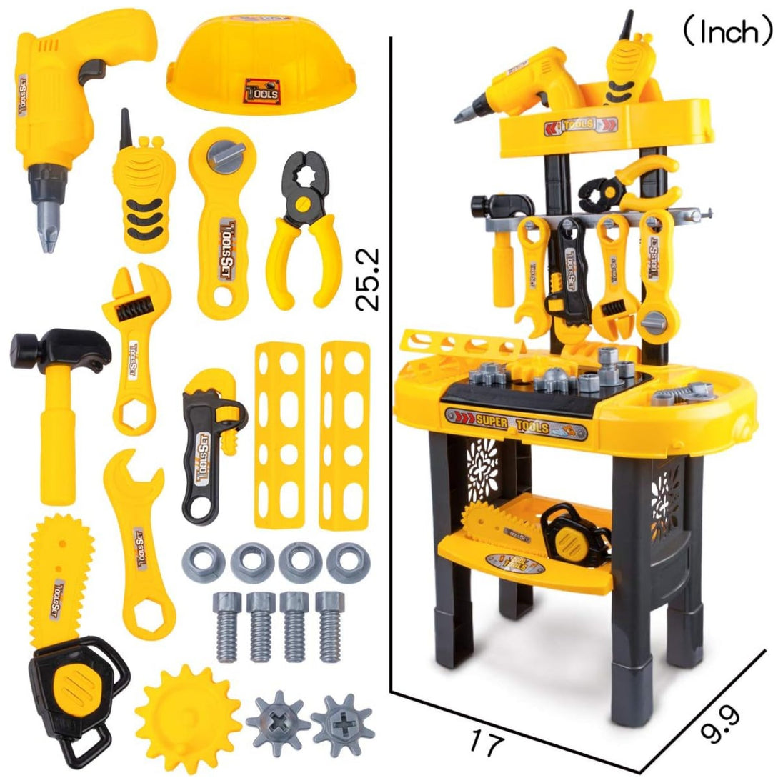 "Tool Set" Dječji Radni Stol s Alatima - Zoro