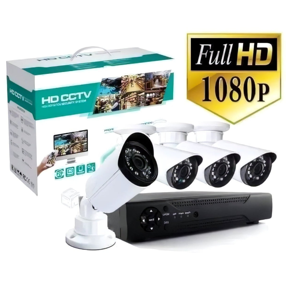 Video Nadzor 4 kamere AHD CCTV FULLHD - Zoro